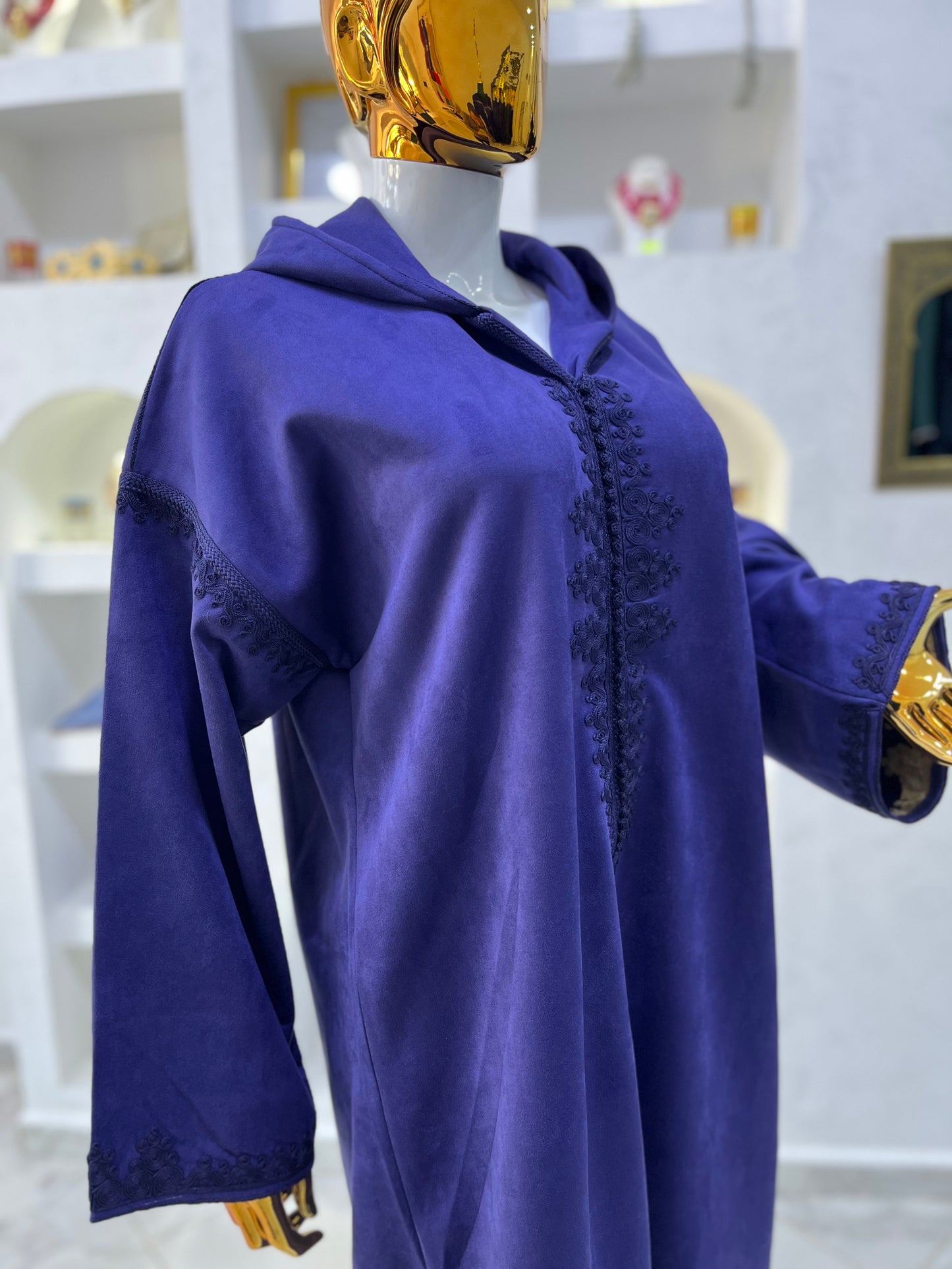 Jellaba hivernale | Indigo