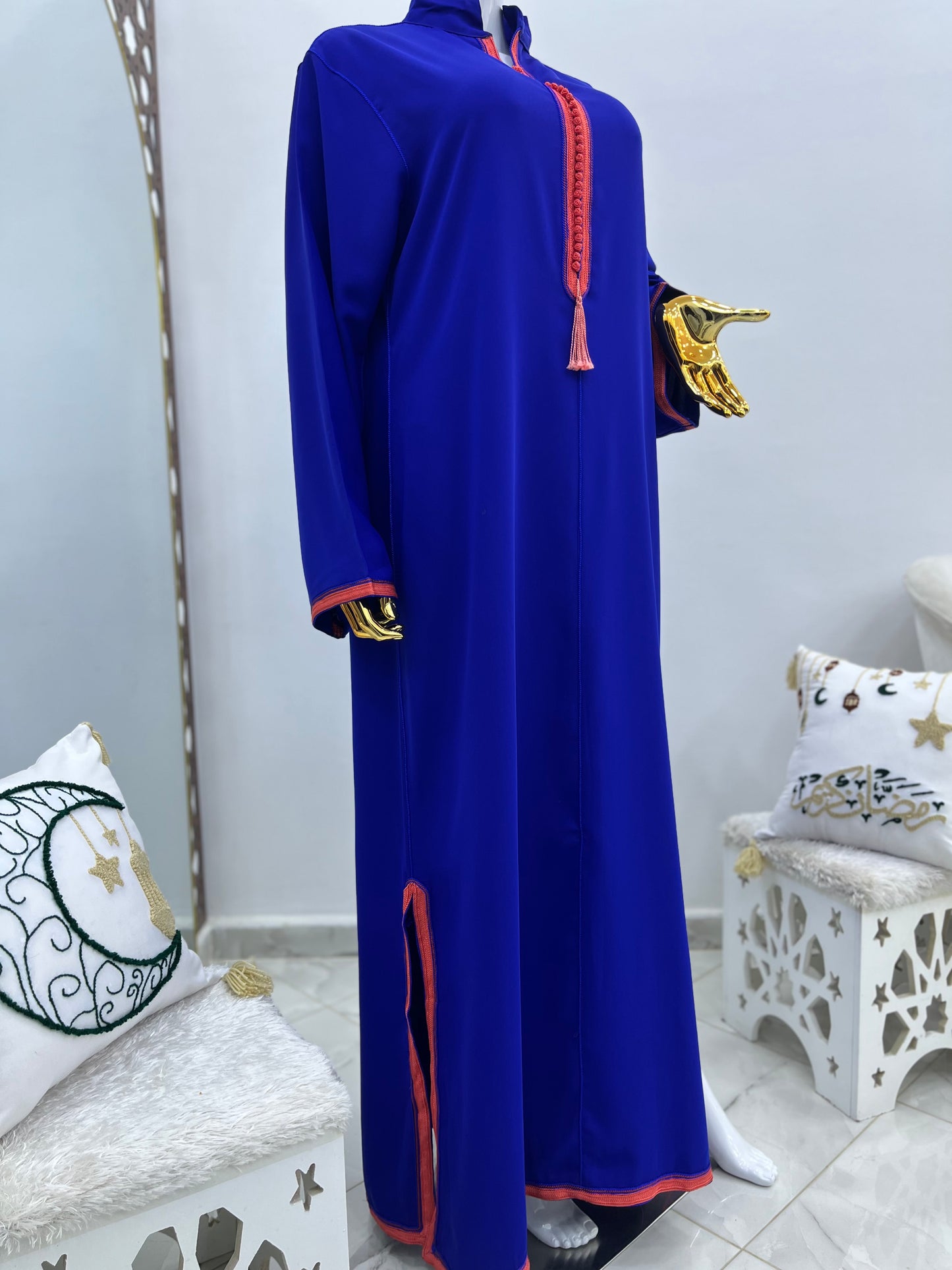 Robe d’hôtesse bicolore