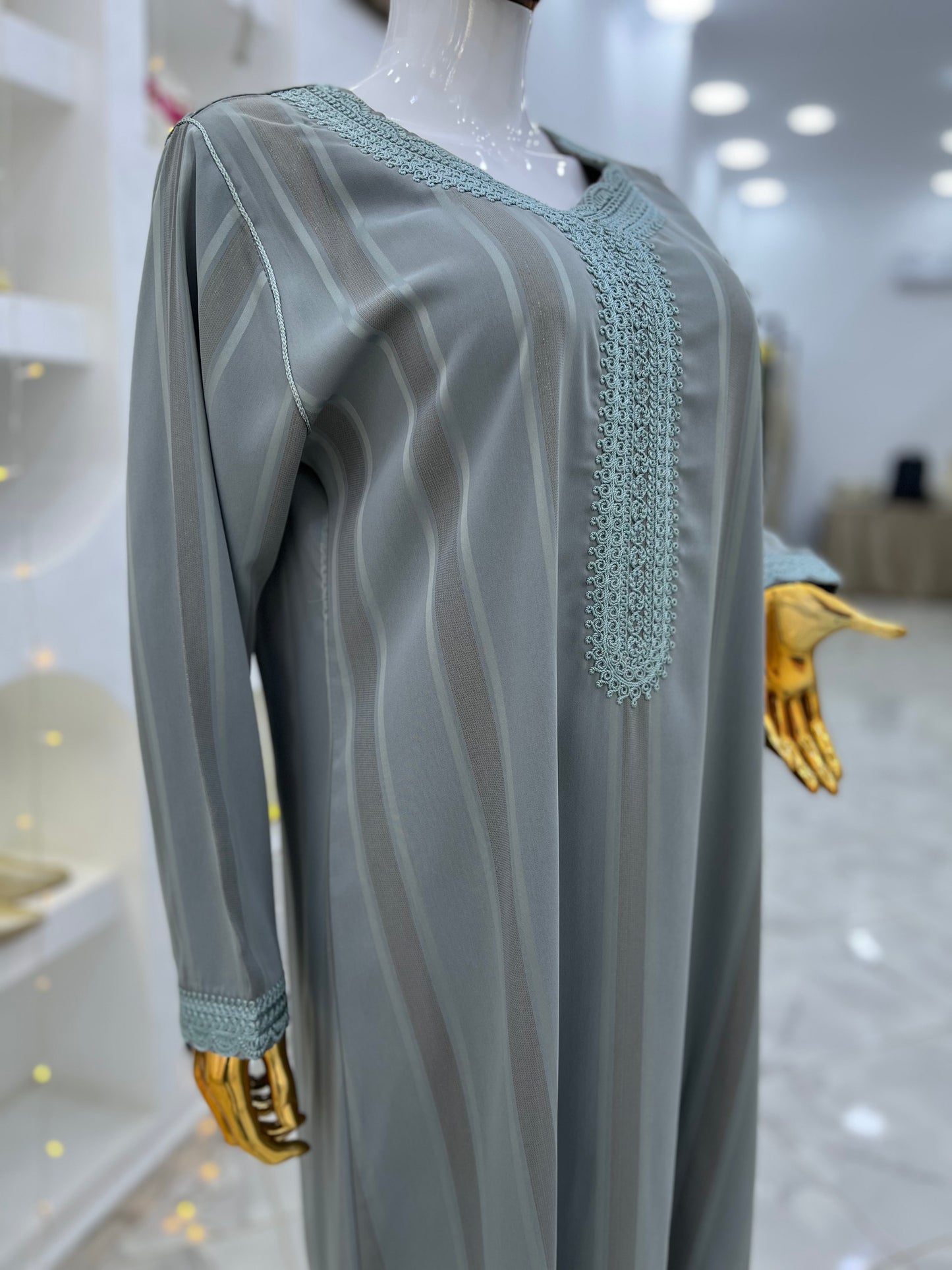 Robe d’hôtesse | Gris