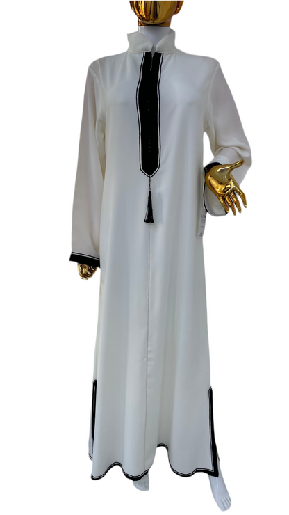 Robe d'Hotesse Chwicha - Blanc