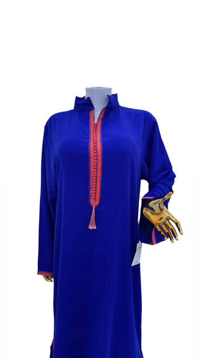 Robe d'Hotesse Chwicha - Bleu Roi