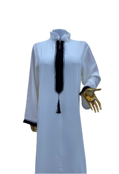 Robe d'Hotesse Chwicha - Blanc