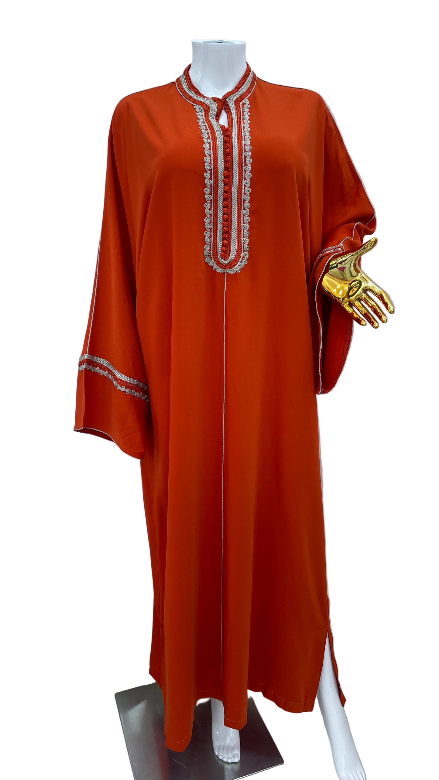 Robe d’hôtesse orange