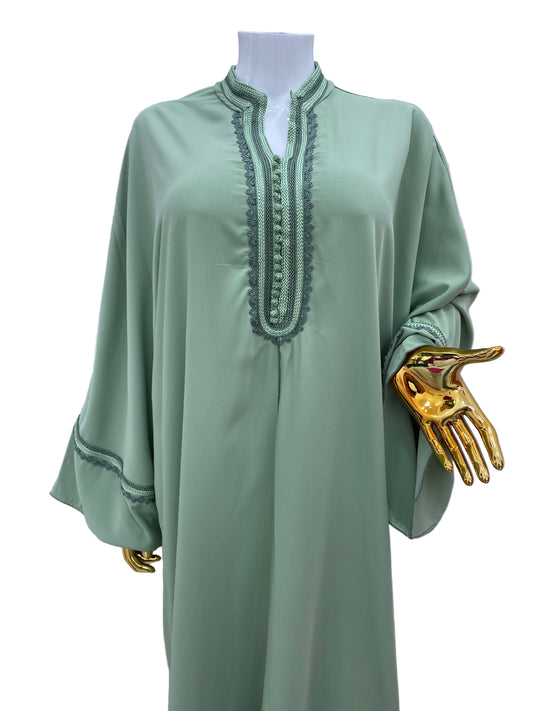Robe d’hôtesse vert