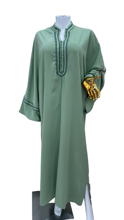 Robe d’hôtesse vert