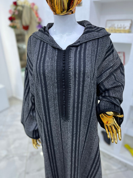 Jellaba hivernale | Gris