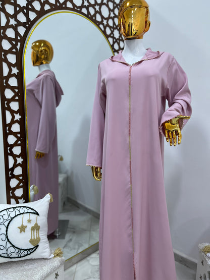 Jellaba Randa | Rose bébé