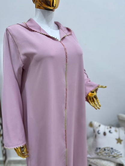 Jellaba Randa | Rose bébé