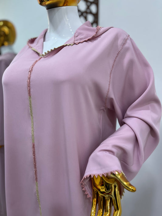 Jellaba Randa | Rose bébé