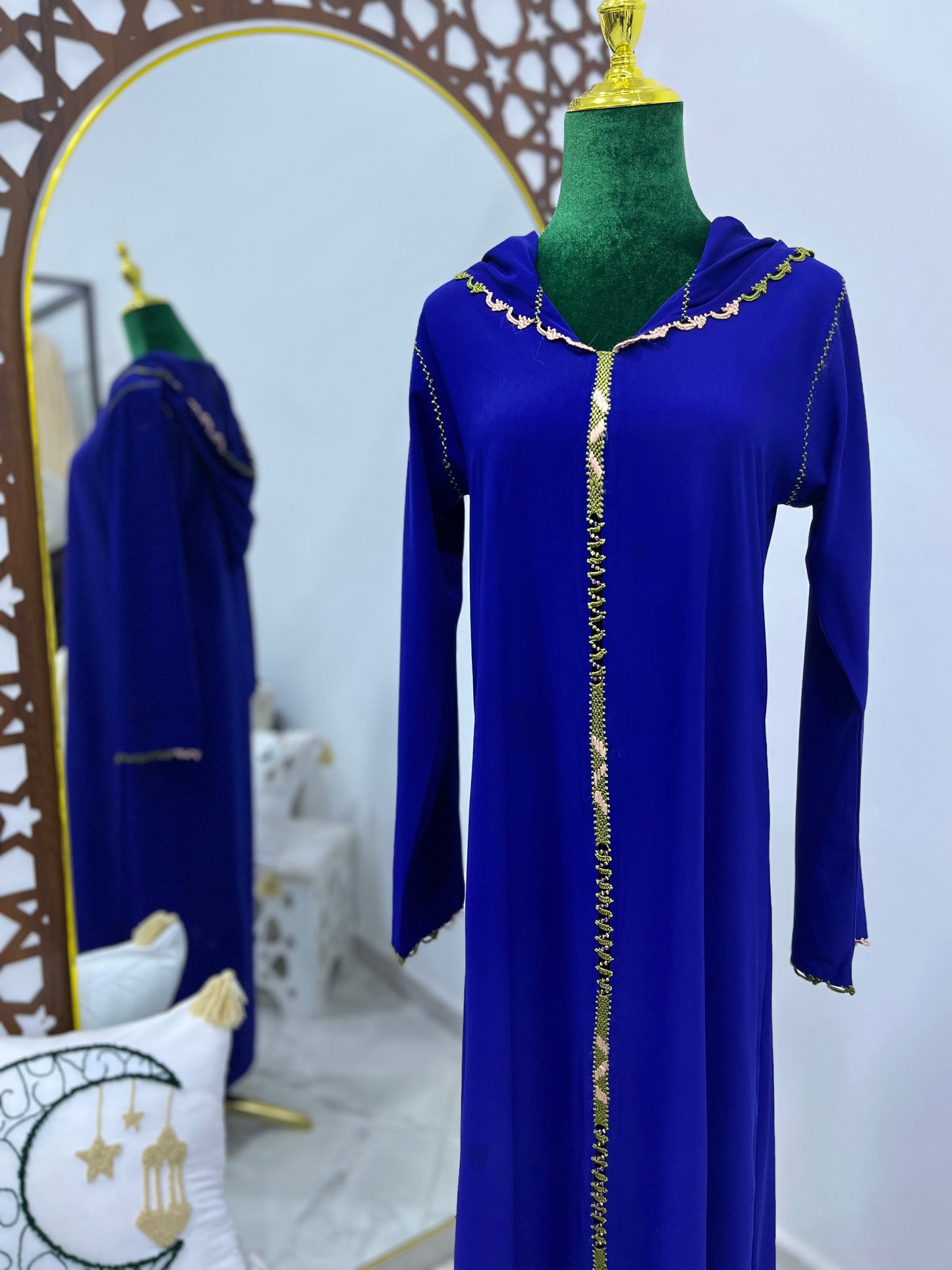 Jellaba Randa | Bleu Roi