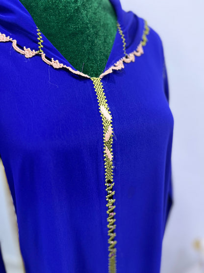 Jellaba Randa | Bleu Roi