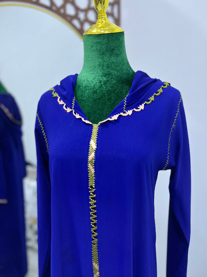 Jellaba Randa | Bleu Roi