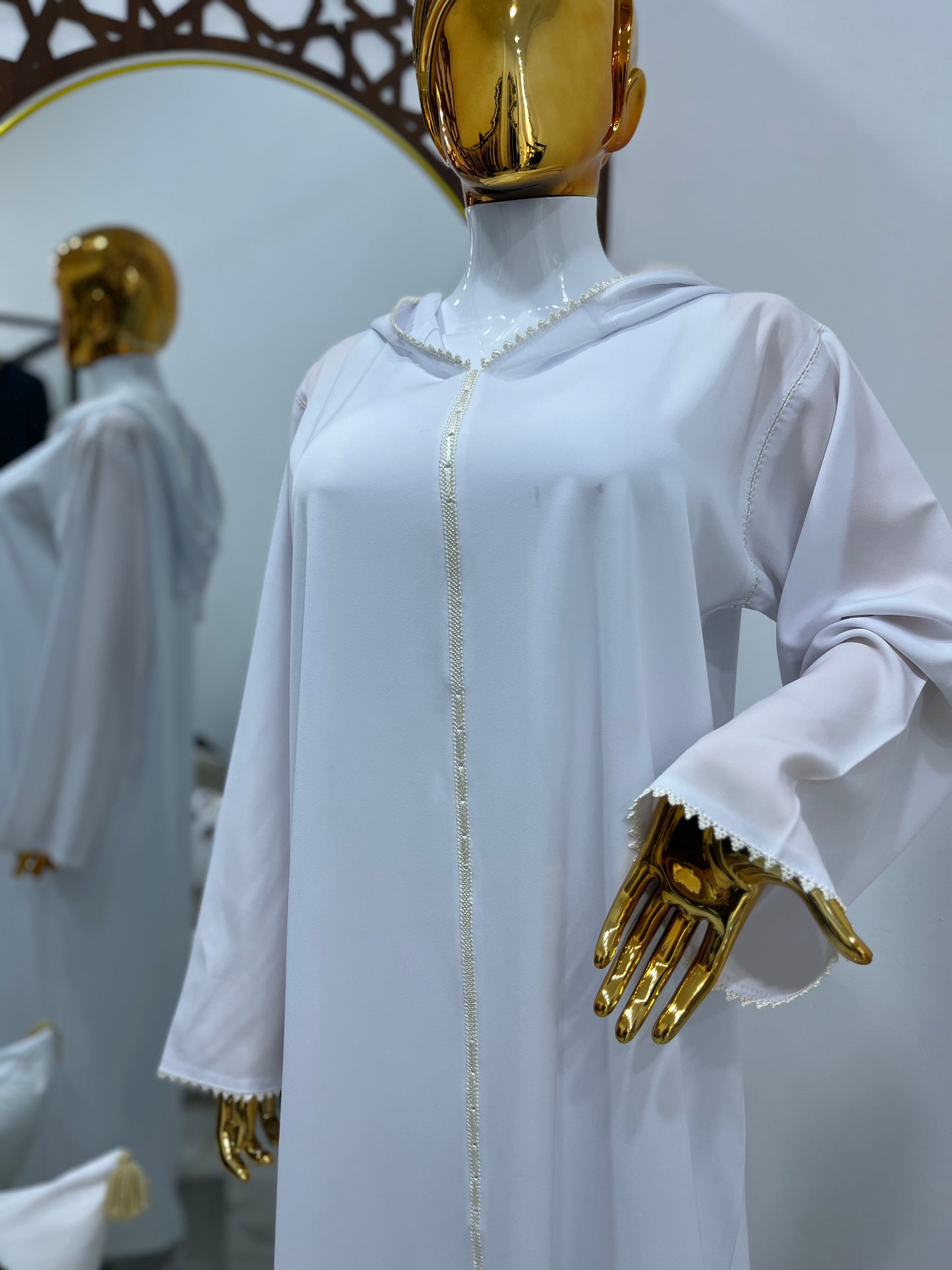 Jellaba Randa | Blanc Neige