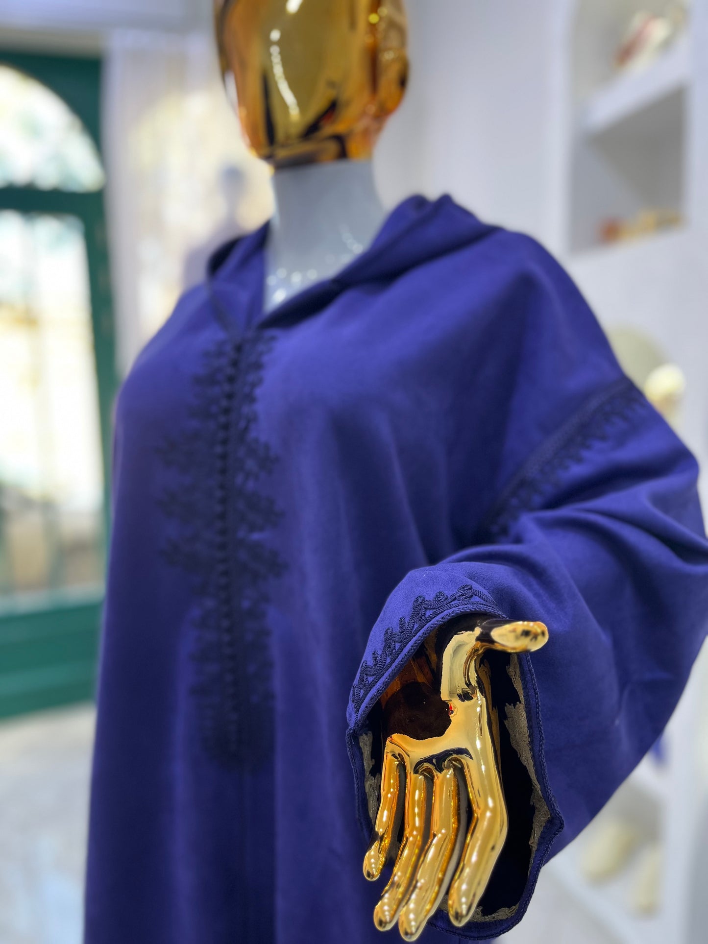 Jellaba hivernale | Indigo