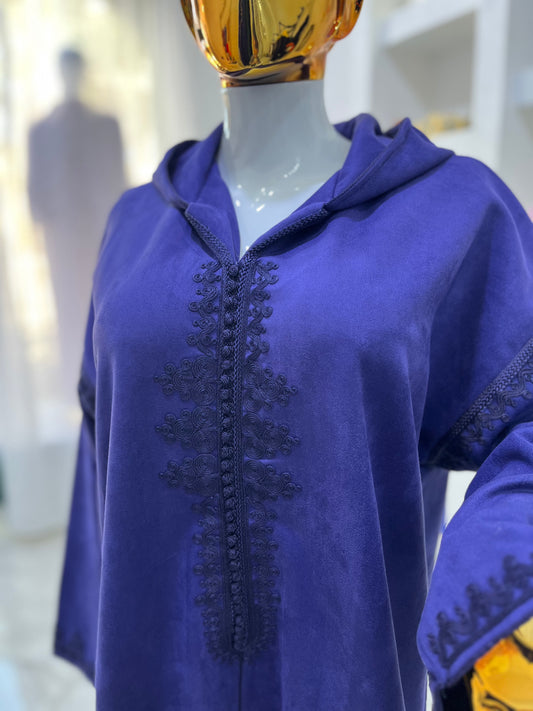 Jellaba hivernale | Indigo