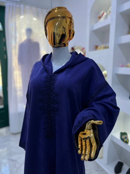 Jellaba hivernale | Indigo