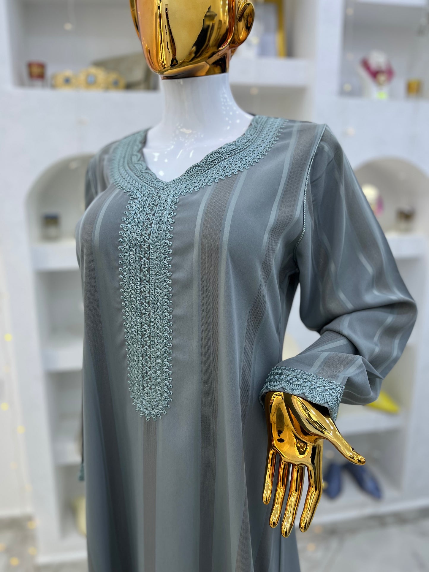 Robe d’hôtesse | Gris