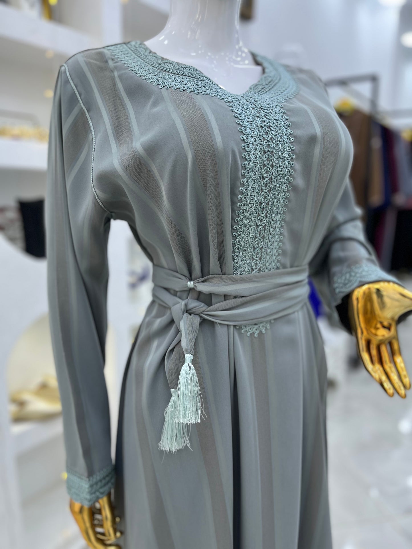Robe d’hôtesse | Gris