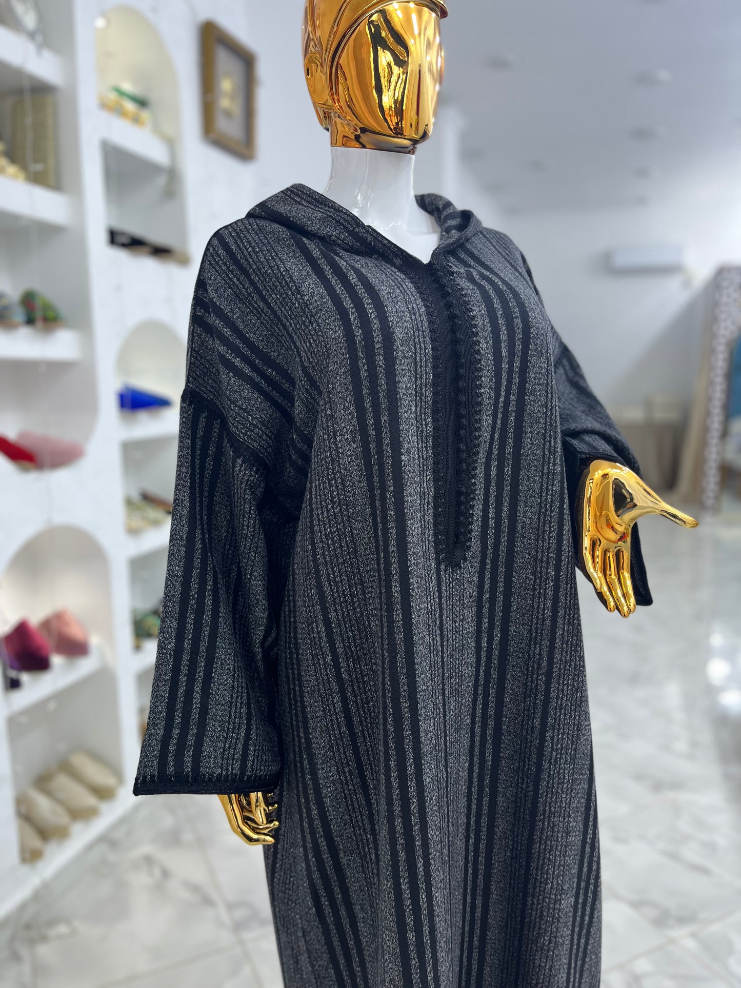 Jellaba hivernale | Gris