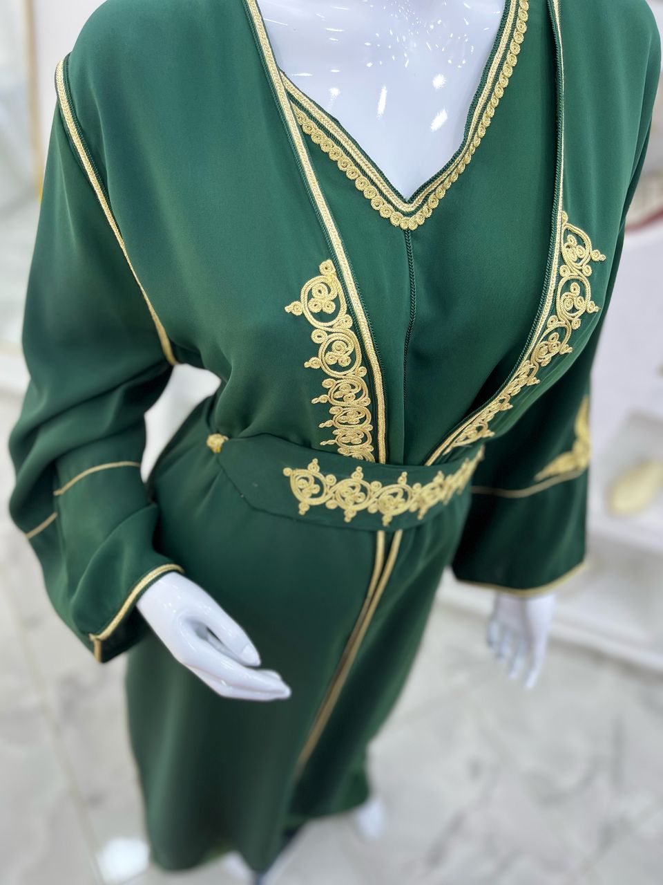 Ensemble 3 Pièces & Ceinture - Vert